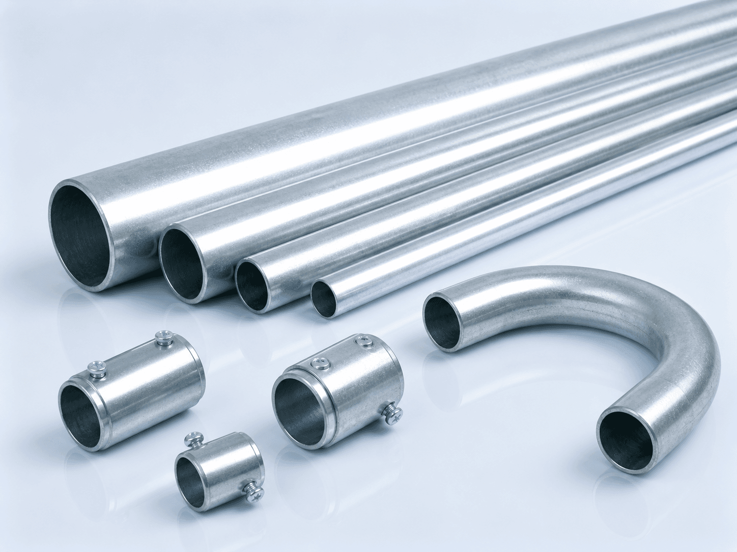 Engineering illustration of emt conduits